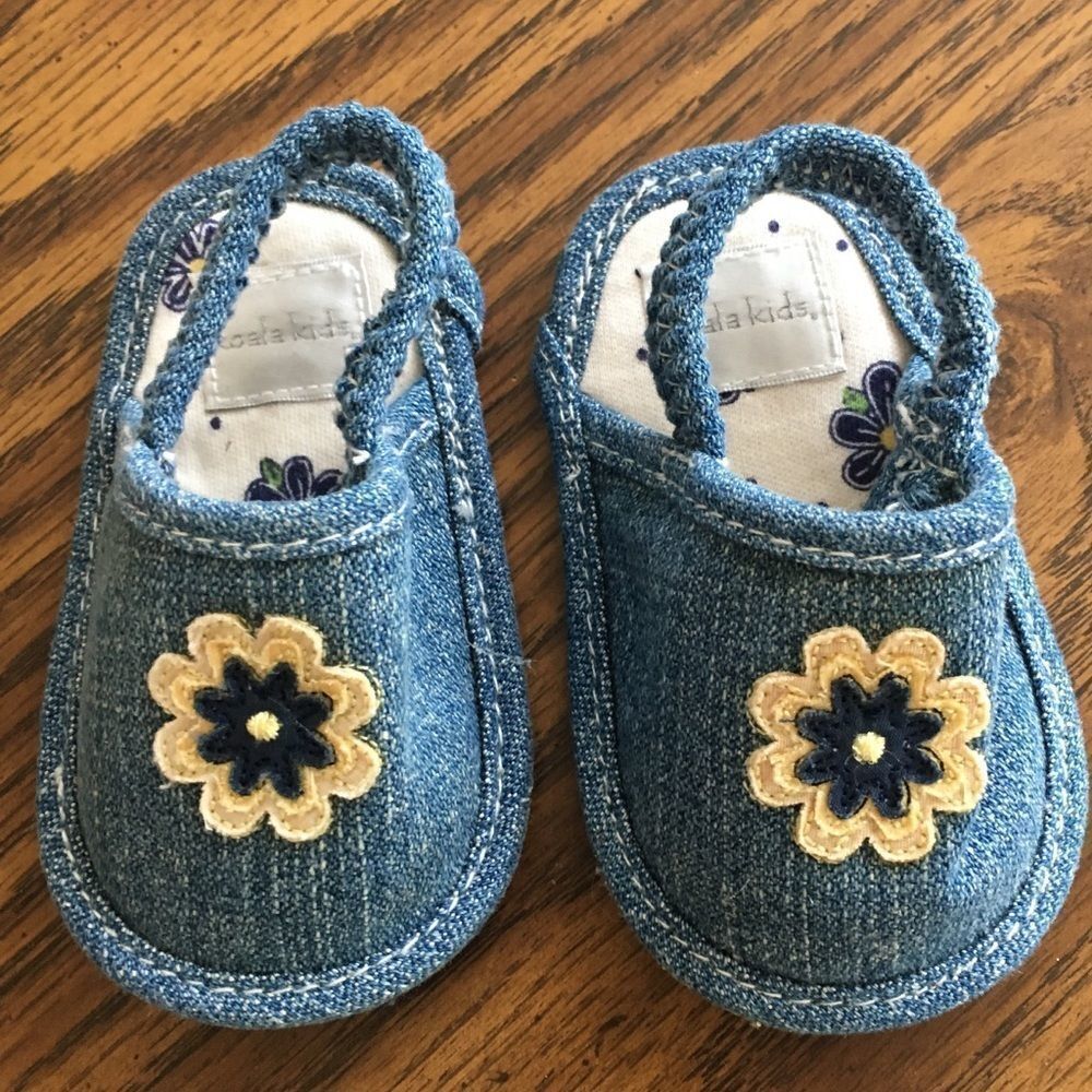 Koala Kids 🐨 Denim Flower Sandals